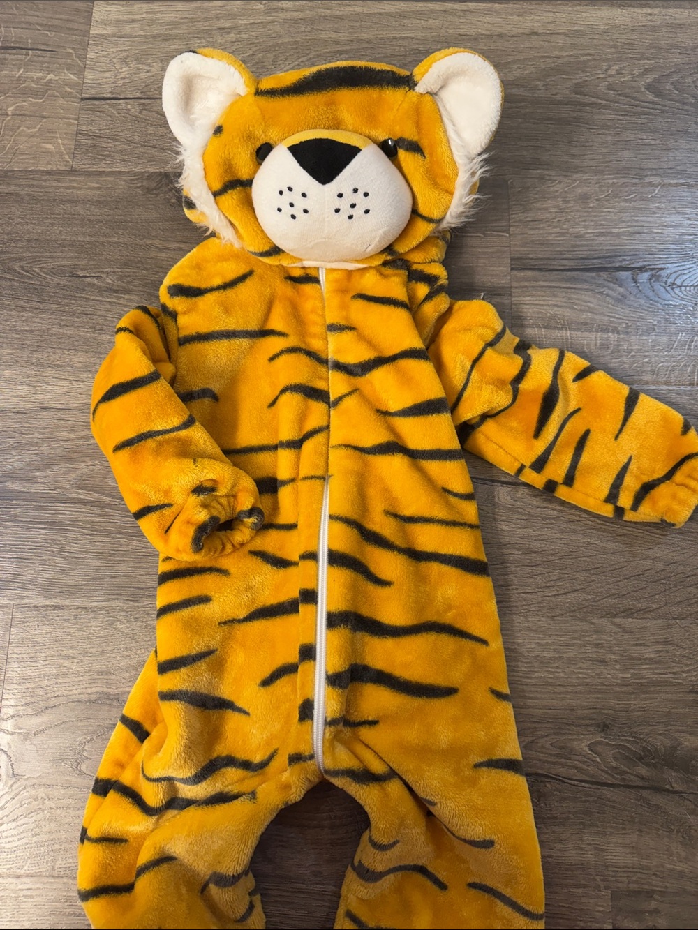 Carter's Plush Tiger Hooded Fleece Sleep Sack in Yellow and Black